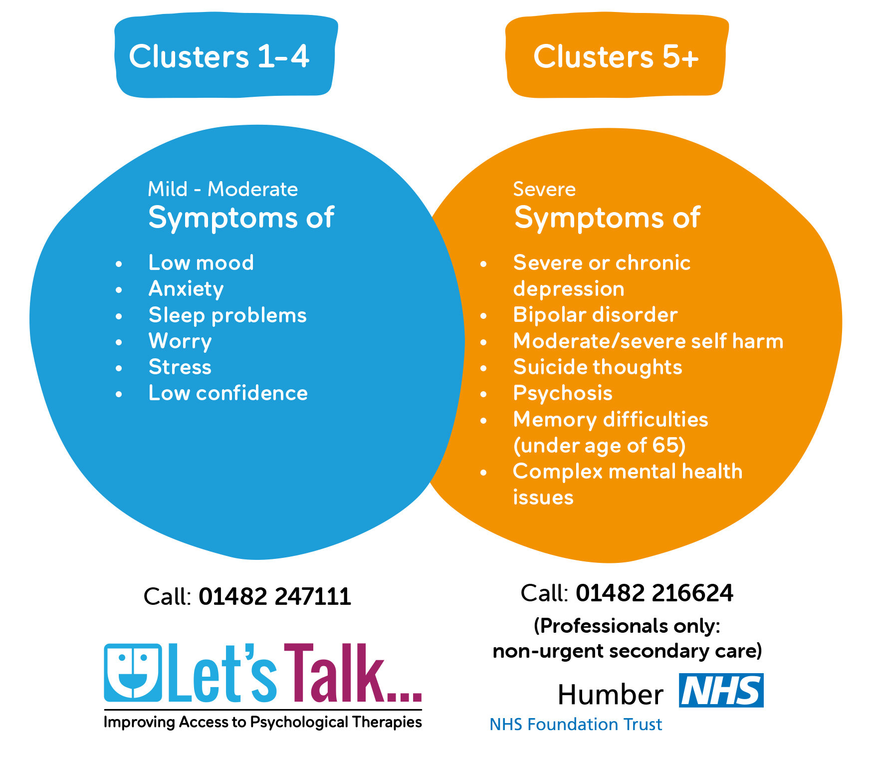 Hull mental health services diagram